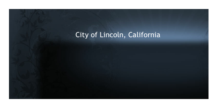 City of Lincoln, California